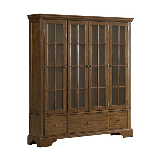 Phillipe Complete Curio in Cherry - Vida Furniture (Laredo,TX)