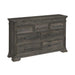 Park Ridge 9-Drawer Dresser in Charcoal - Vida Furniture (Laredo,TX)