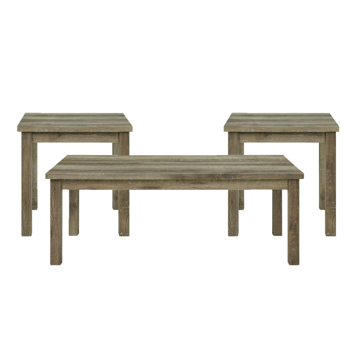 Oak Lawn Three Pack Occasional Set (Lift Top Coffee Table) - Vida Furniture (Laredo,TX)