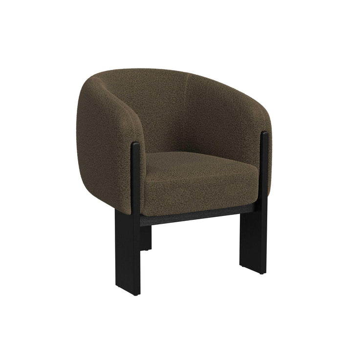 Modern Chair in Joy Cocoa - Vida Furniture (Laredo,TX)