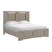Kelis Panel Bedroom Set with LED - Vida Furniture (Laredo,TX)