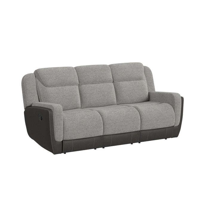 Hornet Motion Sofa in Rancho Grey - Vida Furniture (Laredo,TX)