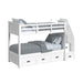 Hampton Kids Over Bunk with Staircase and Trundle - Vida Furniture (Laredo,TX)