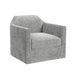 Hamlin Swivel Chair in Beamer Cement - Vida Furniture (Laredo,TX)