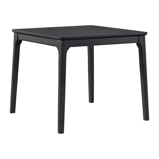 Garcia 5PC Counter Set with Table and 4 Chairs in Black - Vida Furniture (Laredo,TX)