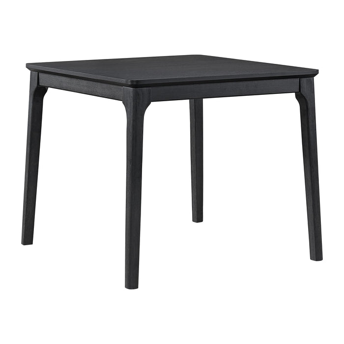 Garcia 5PC Counter Set with Table and 4 Chairs in Black - Vida Furniture (Laredo,TX)