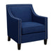 Erica 497 Chair W/Chrome Nails Heirloom Blue (ISTA 3) - Vida Furniture (Laredo,TX)