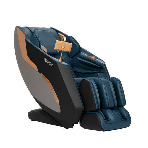 Enrich Massage Chair in Navy PU - Vida Furniture (Laredo,TX)