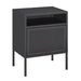 Ember Nightstand (C-1094) GREY NIGHTSTAND W/ USB - Vida Furniture (Laredo,TX)