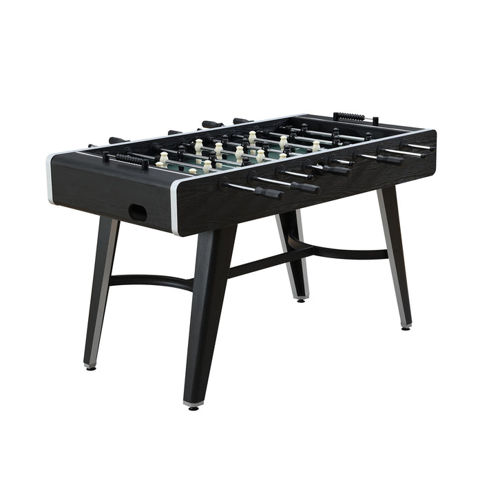 Amaya Indoor Foosball with LED in Black (3A Packing) - Vida Furniture (Laredo,TX)