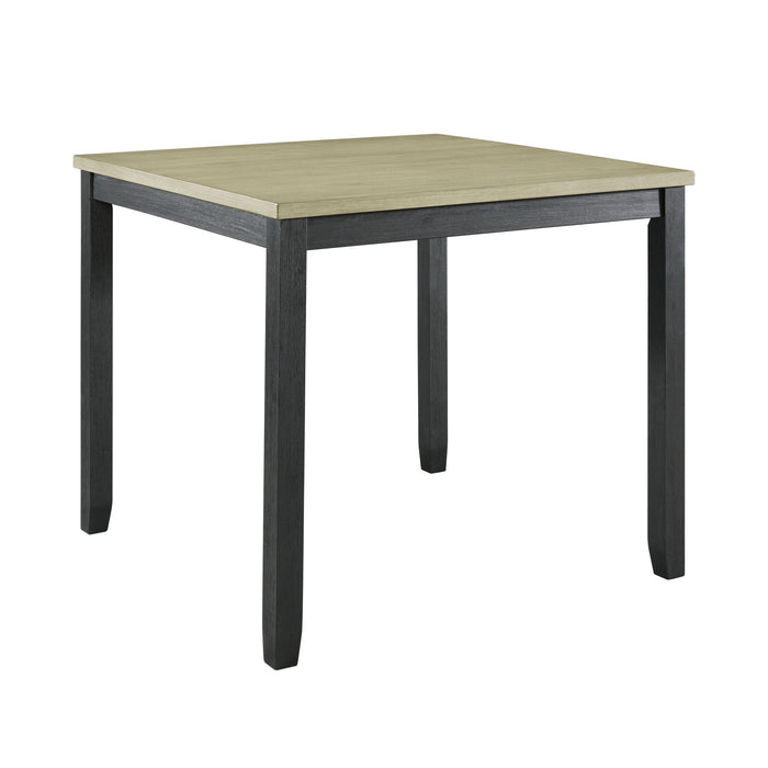 Martin 5 Pc Counter Set (Black Base) - Vida Furniture (Laredo,TX)