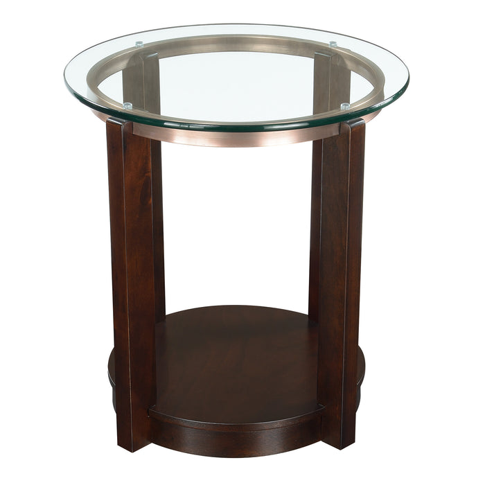 Elsa End Table DARK 3A packaging - Vida Furniture (Laredo,TX)