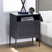 Ember Nightstand (C-1094) GREY NIGHTSTAND W/ USB - Vida Furniture (Laredo,TX)