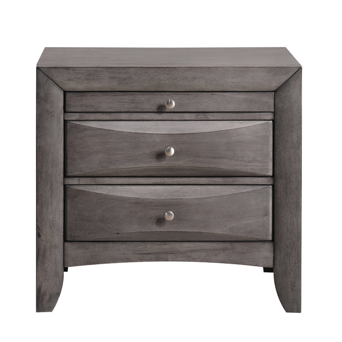 Emily Nightstand Grey