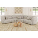 Four Seasons RHF Loveseat in Woolen Camel with 2 Pillows - Vida Furniture (Laredo,TX)