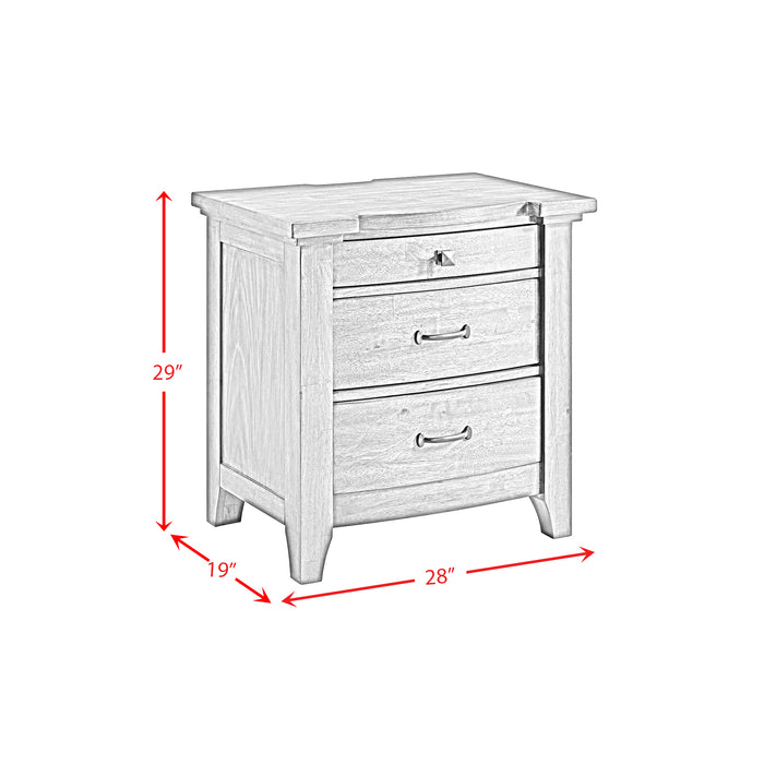 Gage Sleigh Storage Bedroom Set - Vida Furniture (Laredo,TX)