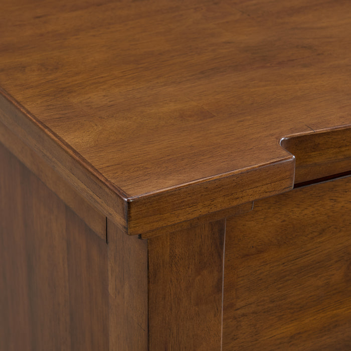 Gage 9-Drawer Dresser in Chestnut - Vida Furniture (Laredo,TX)