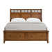 Gage Sleigh Storage Bed - Vida Furniture (Laredo,TX)
