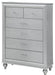 Galaxy Home Amber 6 Drawer Chest in Silver GHF-808857835819 - Vida Furniture (Laredo,TX)