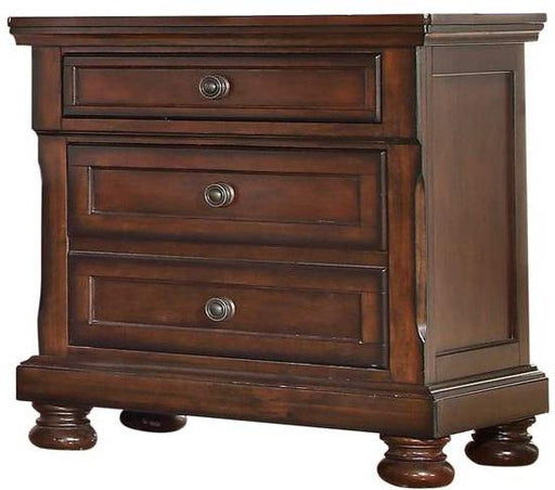 Galaxy Home Austin 3 Drawer Nightstand in Dark Walnut GHF-808857819697 - Vida Furniture (Laredo,TX)