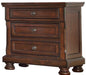 Galaxy Home Austin 3 Drawer Nightstand in Dark Walnut GHF-808857819697 - Vida Furniture (Laredo,TX)