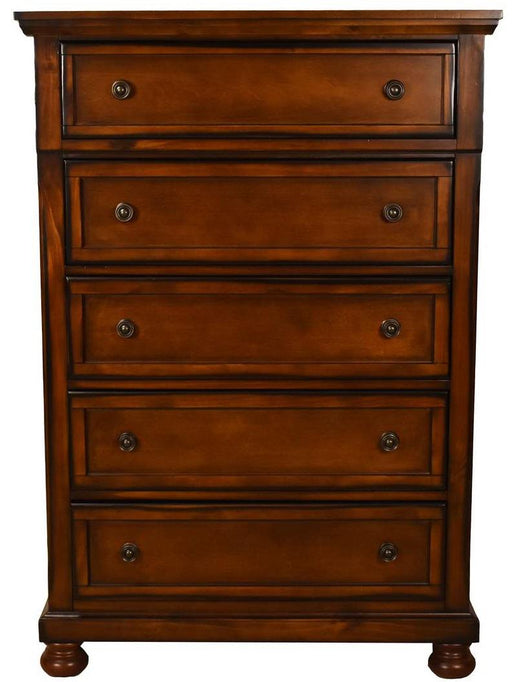 Galaxy Home Austin 5 Drawer Chest in Dark Walnut GHF-808857804877 - Vida Furniture (Laredo,TX)