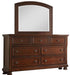 Galaxy Home Austin 7 Drawer Dresser in Dark Walnut GHF-808857992352 - Vida Furniture (Laredo,TX)