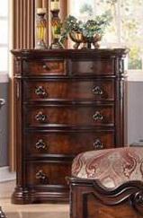 Galaxy Home Bombay 6 Drawer Chest in Warm Cherry GHF-808857530622 - Vida Furniture (Laredo,TX)