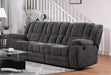 Galaxy Home Chicago Reclining Sofa in Gray GHF-808857726803 - Vida Furniture (Laredo,TX)