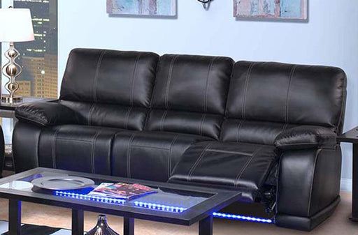 Galaxy Home Electron Power Recliner Sofa in Black GHF-808857774163 - Vida Furniture (Laredo,TX)