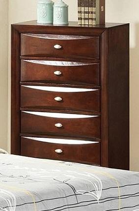 Galaxy Home Emily 6 Drawer Chest in Cherry GHF-808857673978 - Vida Furniture (Laredo,TX)