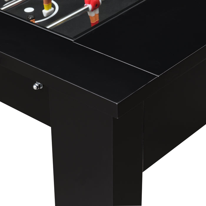 Giga Foosball Table (SSG-110601) Black Foosball Table