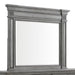 Glenmore Dresser and Mirror Set in Aged Grey - Vida Furniture (Laredo,TX)