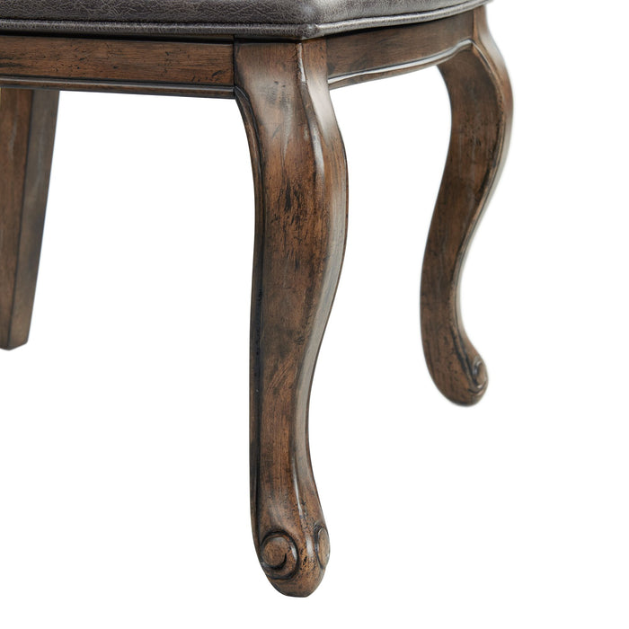 Gramercy 7PC Dining Set-Table and Six Chairs - Vida Furniture (Laredo,TX)