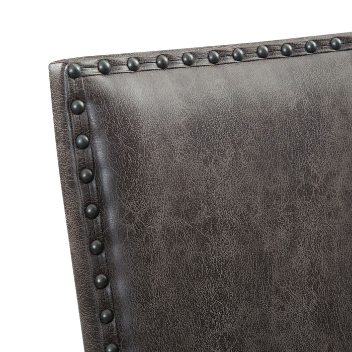 Gramercy 6PC Dining Set-Table, Four Tall Back Chairs and Settee - Vida Furniture (Laredo,TX)