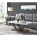 Greta Square End Table in grey - Vida Furniture (Laredo,TX)