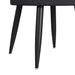 Halo Round Smart End Table in Black - Vida Furniture (Laredo,TX)