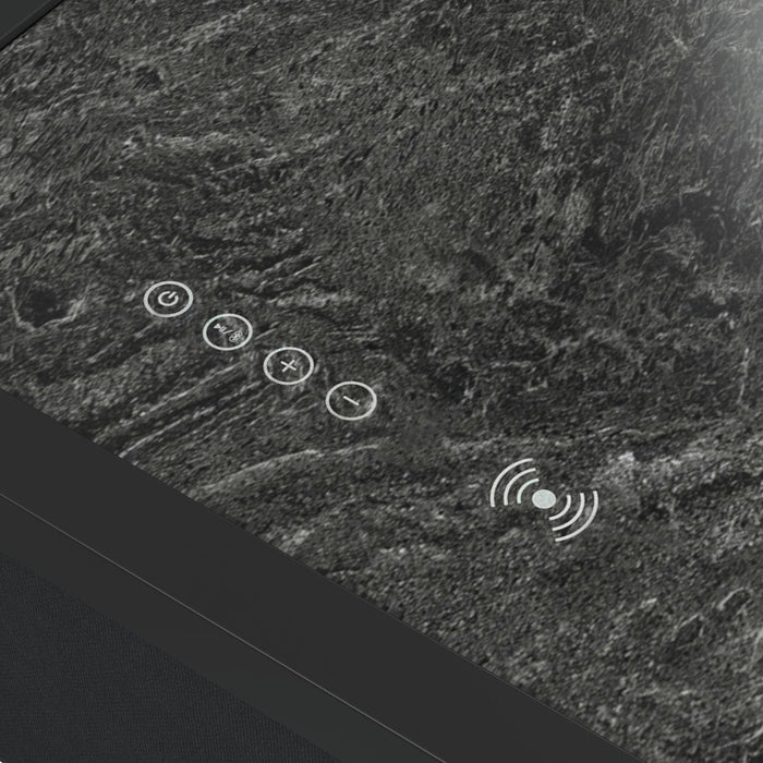 Halo Smart C-Table in Black - Vida Furniture (Laredo,TX)