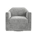 Hamlin Swivel Chair in Beamer Cement - Vida Furniture (Laredo,TX)