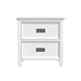 Hampton Kids 2-Drawer Nightstand with USB - Vida Furniture (Laredo,TX)