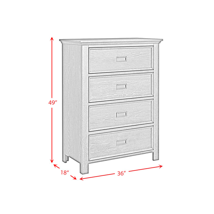 Hampton Kids Bookcase Bedroom Set - Vida Furniture (Laredo,TX)