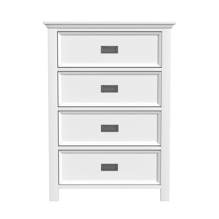 Hampton Kids 4-Drawer Chest - Vida Furniture (Laredo,TX)