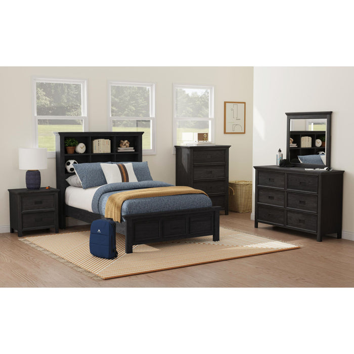 Hampton Kids Bookcase Bedroom Set - Vida Furniture (Laredo,TX)
