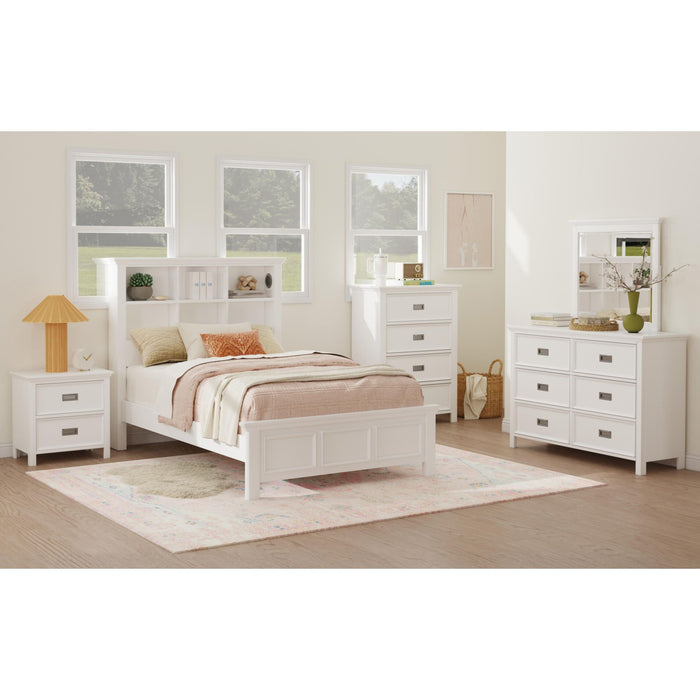Hampton Kids 2-Drawer Nightstand with USB - Vida Furniture (Laredo,TX)