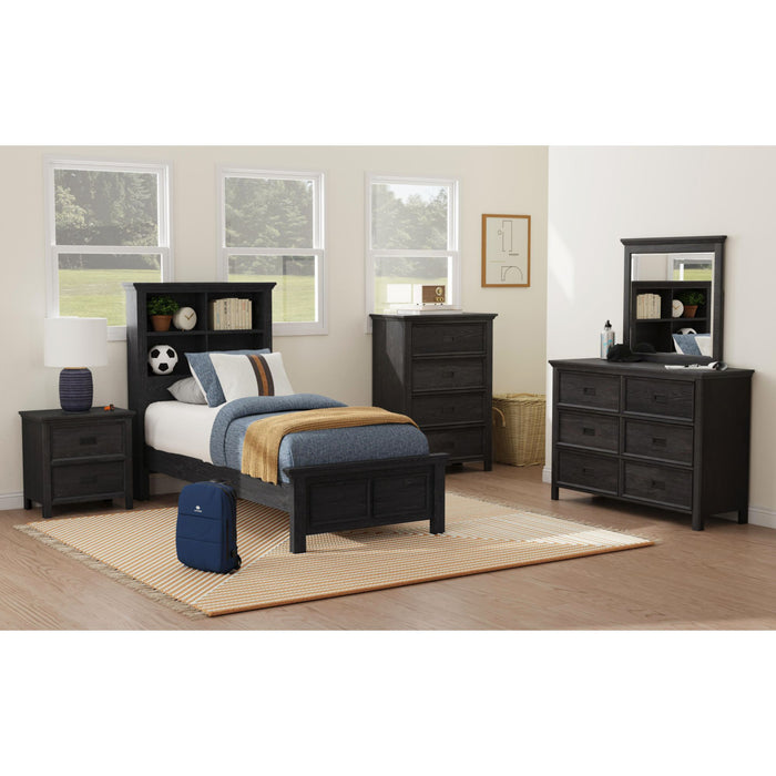 Hampton Kids Bookcase Bedroom Set - Vida Furniture (Laredo,TX)