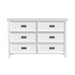 Hampton Kids 6-Drawer Dresser - Vida Furniture (Laredo,TX)