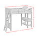 Hampton Kids Loft with Ladder and Desk with Speaker Bedroom Set - Vida Furniture (Laredo,TX)