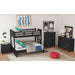 Hampton Kids Over Bunk with Ladder Bedroom Set - Vida Furniture (Laredo,TX)