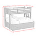 Hampton Kids Over Bunk with Ladder and Trundle Bedroom Set - Vida Furniture (Laredo,TX)