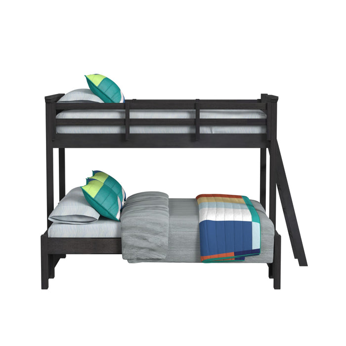 Hampton Kids Over Bunk with Ladder - Vida Furniture (Laredo,TX)